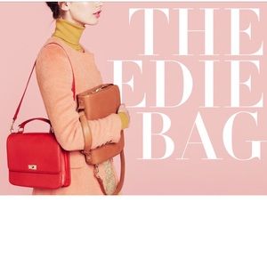 Like New! J. Crew Edie Purse Bag in red